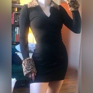 Black bodycon dress from Dolls Kill
